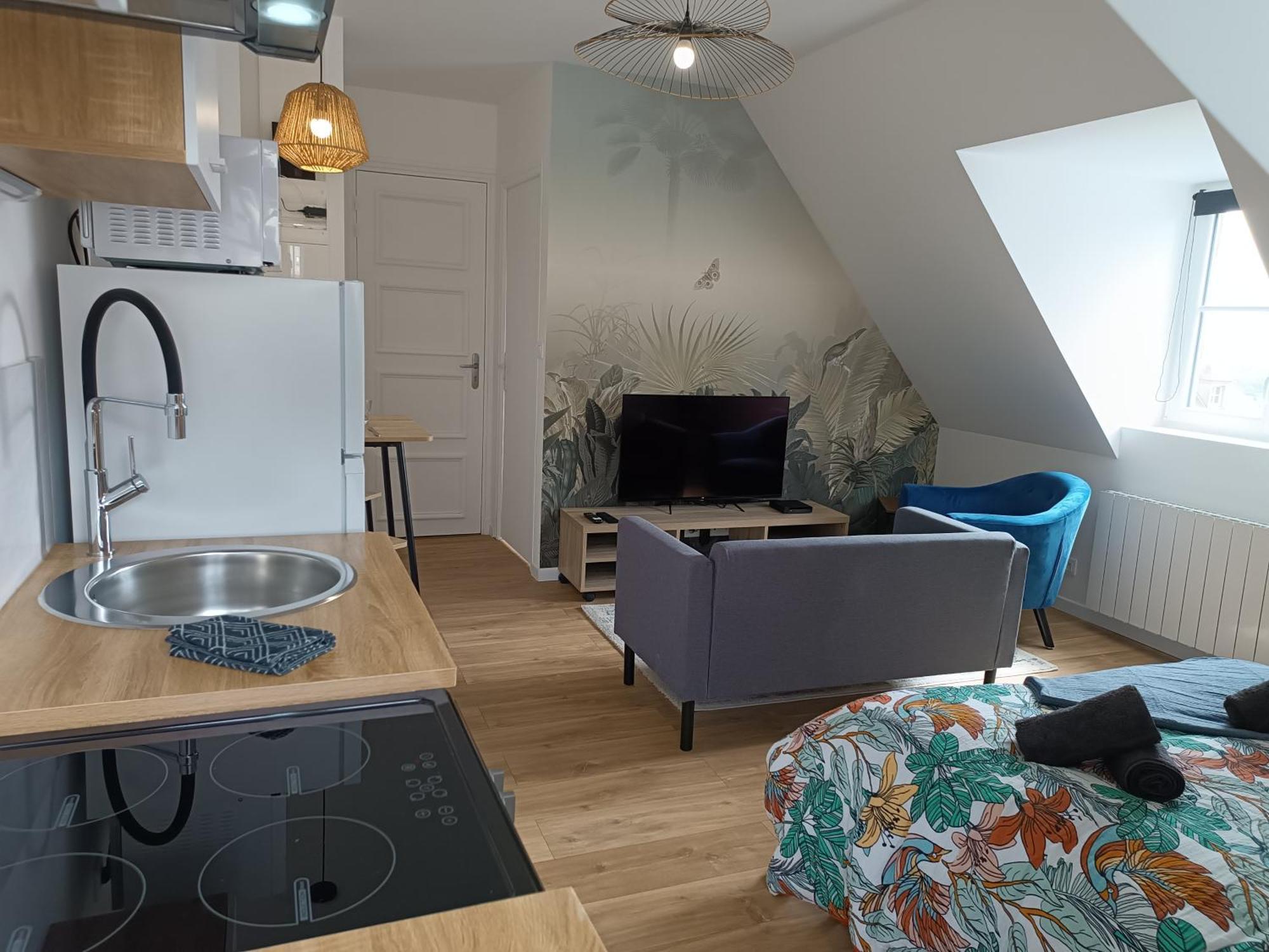 Elegant Studio ~Hyper Centre~ Apartment Coutances Exterior foto